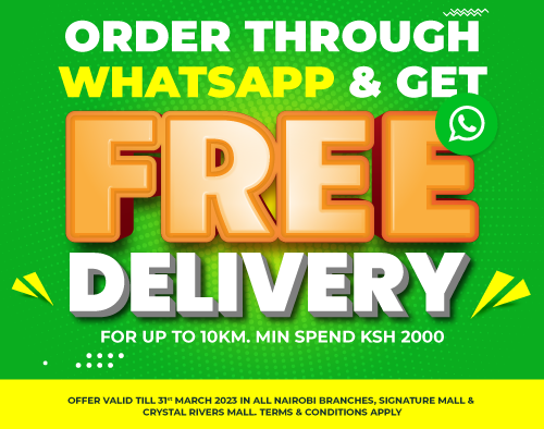 Order and get Free delivery